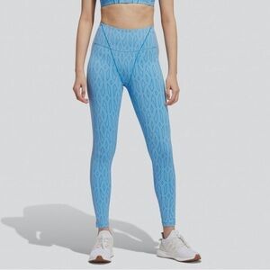 Ivy Park Blue Patterned leggings